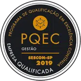 Selo PQEC Gestão, Empresa Qualificada, Sescon-SP